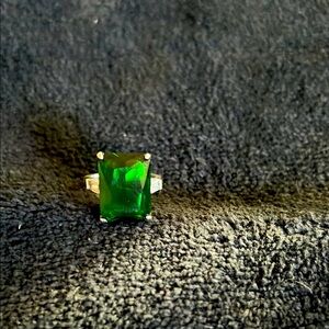 Fun Green Gemstone Ring